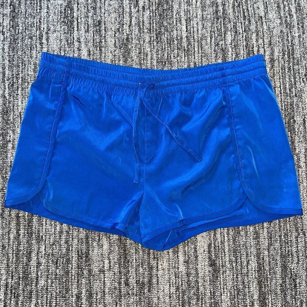 Forever 21 Women’s Active Shorts Size XS Royal Blue Polyester Pull On Drawstring